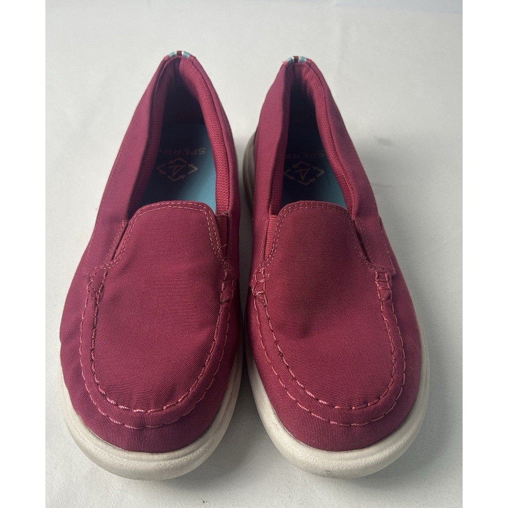 Sperry‎ Captains Moc Shoes Women's Sz 9M Fuschia Slip Ons